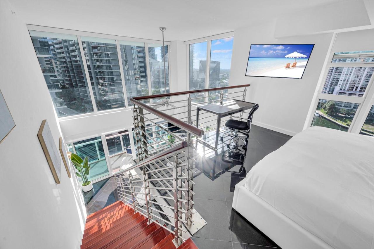 Iconic 2 Bedroom Loft Brickell-Stunning Views Miami Extérieur photo