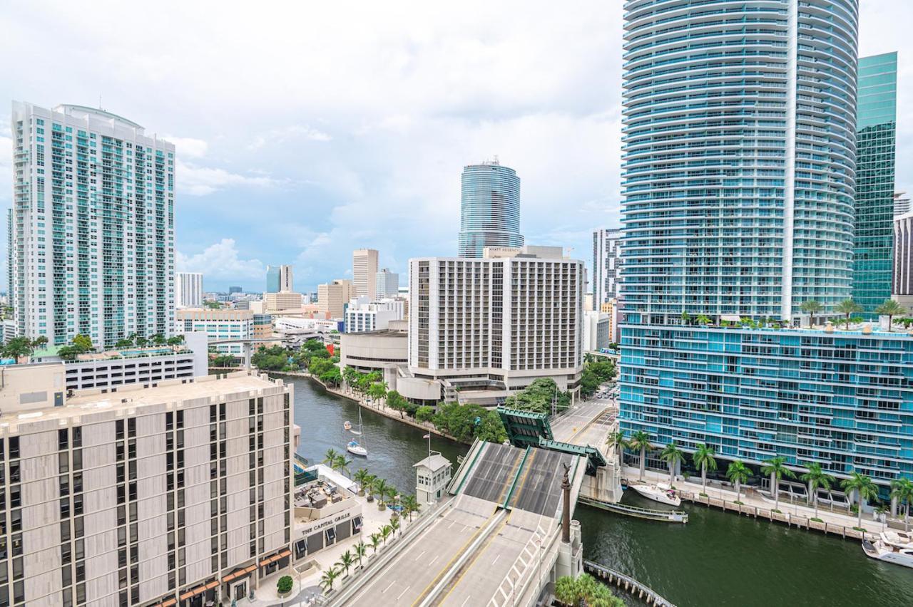 Iconic 2 Bedroom Loft Brickell-Stunning Views Miami Extérieur photo