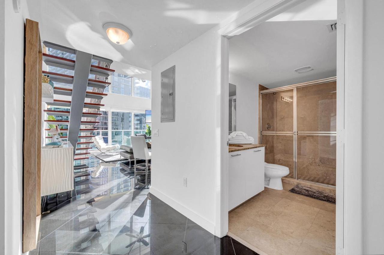 Iconic 2 Bedroom Loft Brickell-Stunning Views Miami Extérieur photo