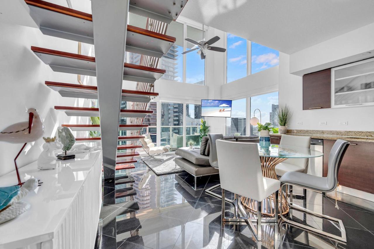 Iconic 2 Bedroom Loft Brickell-Stunning Views Miami Extérieur photo